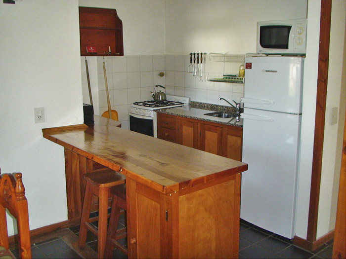 cabaña 3, cocina